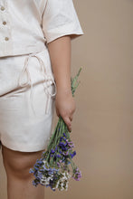 Load image into Gallery viewer, Peach Hemp Shorts | Side Strings for a Versatile Look
