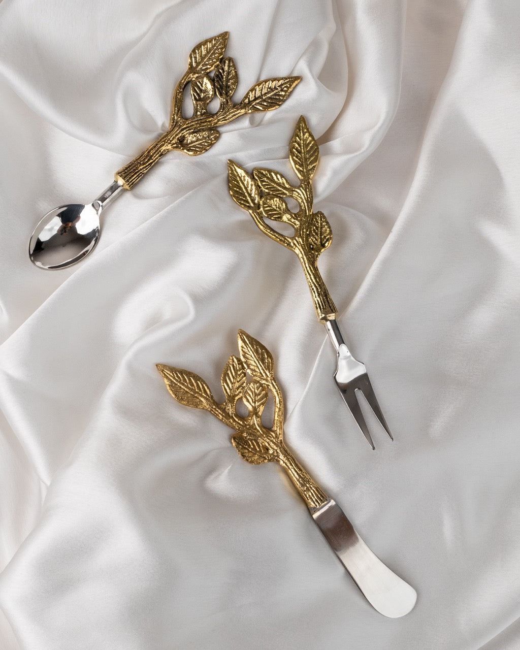 Patram Brass Fruit Forks