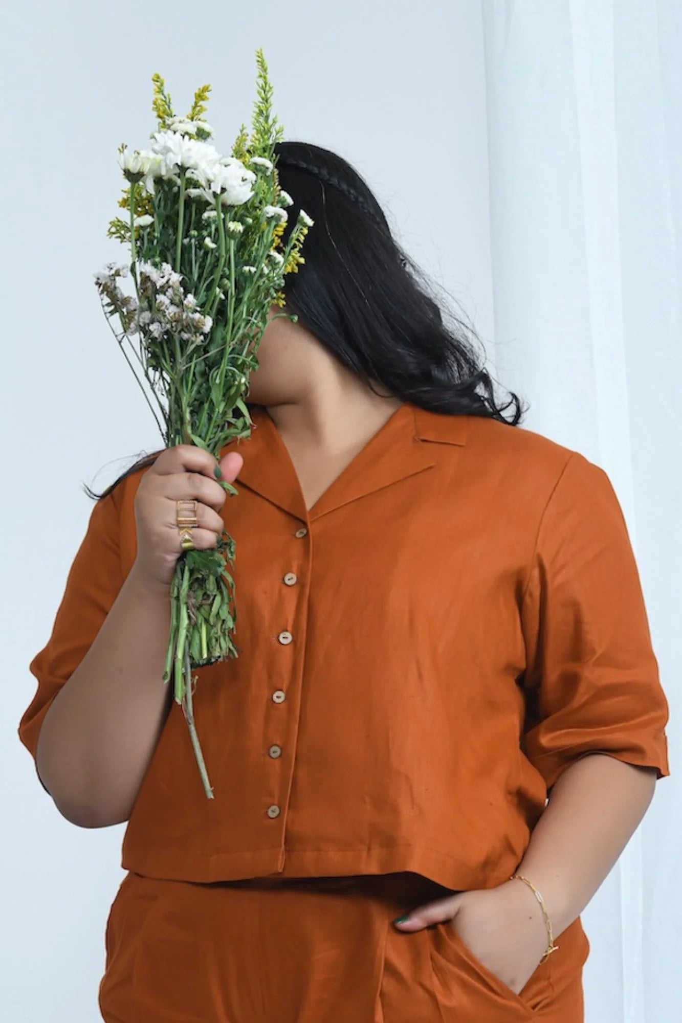 Comfort Fit Hemp Shirt | Limited Edition Rust Color