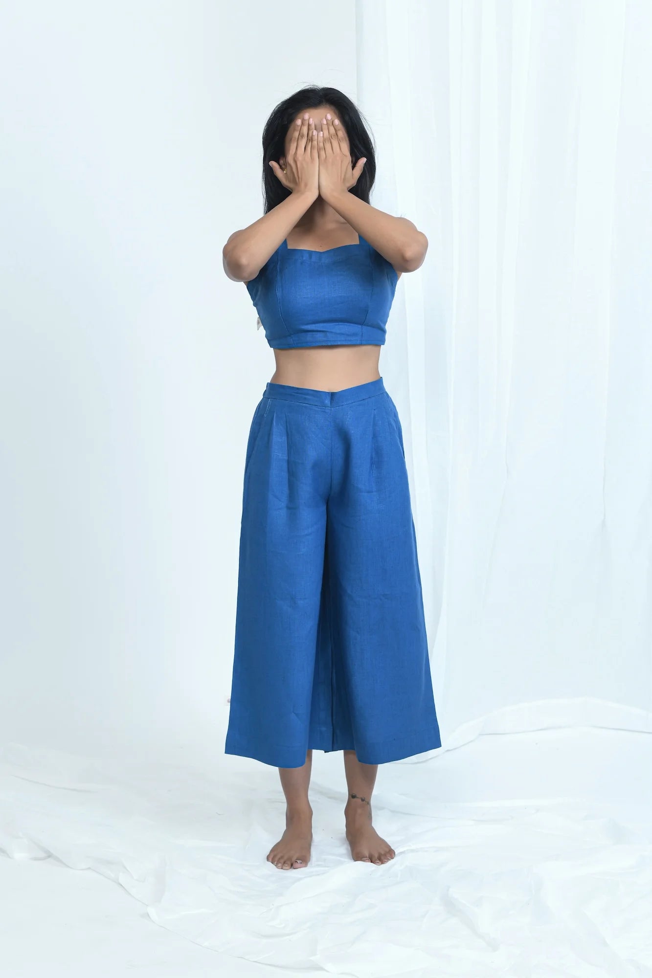 Multi Pocket Hemp Wide Leg Pants | Sustainable fabric