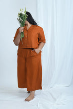 Load image into Gallery viewer, Multi Pocket Hemp Wide Leg Pants | Limited Edition Color
