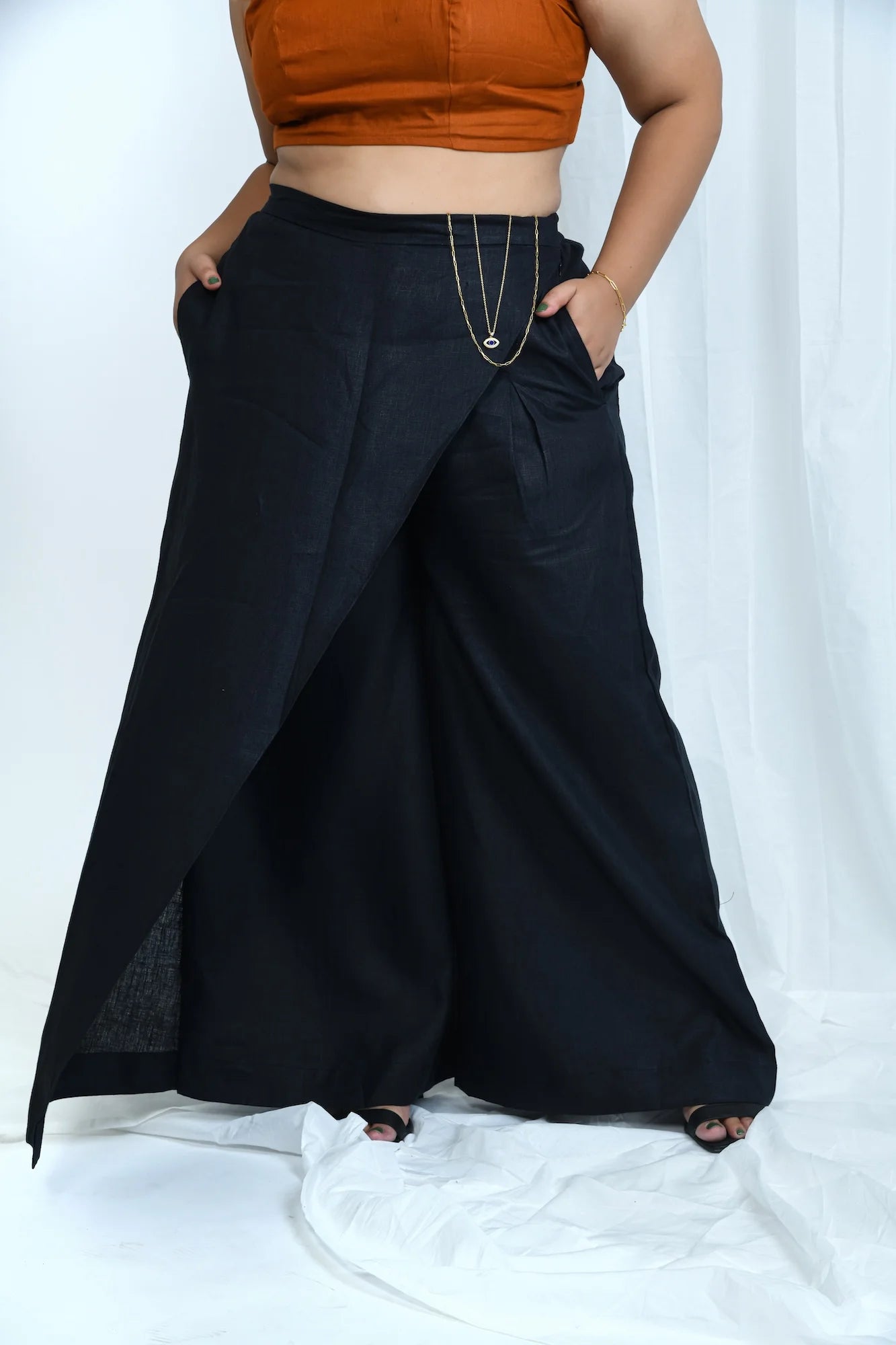 Hemp Wrap Pants | Must Have Black