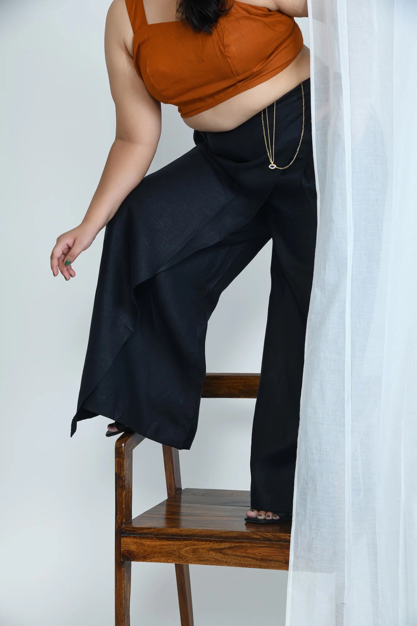 Hemp Wrap Pants | Must Have Black