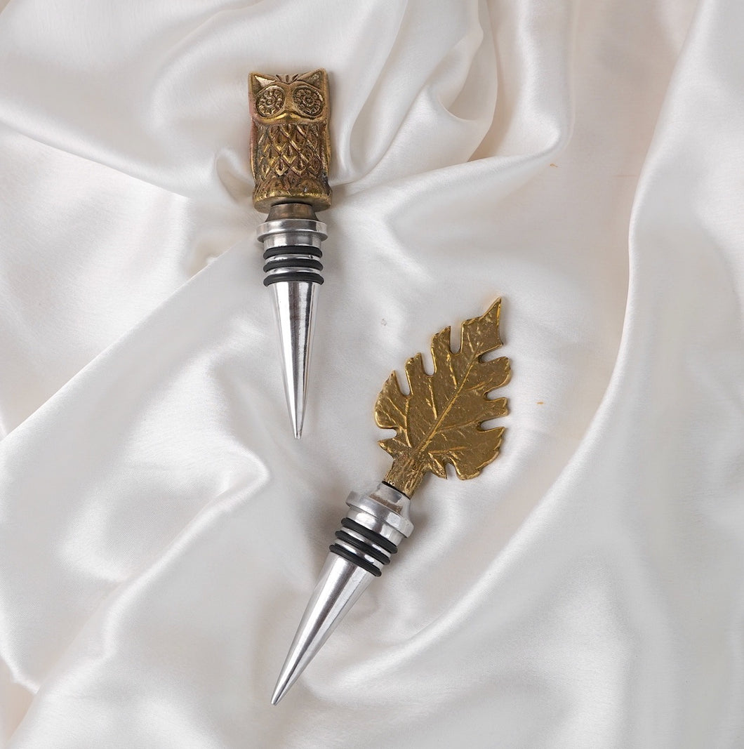 Ullook Wine Stopper - made in Solid Brass