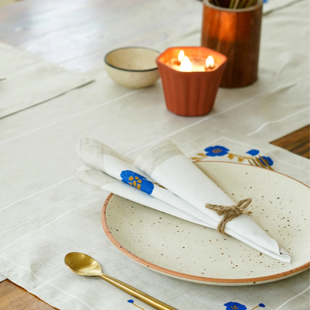 Aaral Hemp Table Napkin Set | LIMITED EDITION